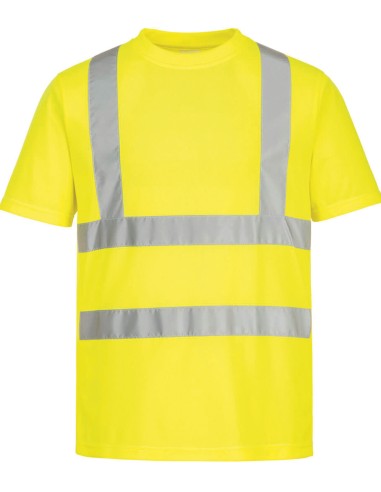 P-PW411-T-Shirt Haute-Visibilité Eco Planet (EC12)